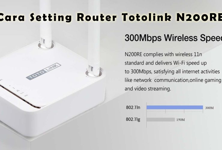 cara setting router totolink n200re