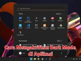 Cara Mengaktifkan Dark Mode di Aplikasi