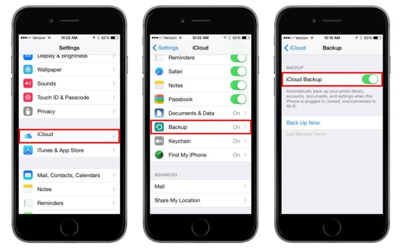 Cara Mengatur Backup di iCloud