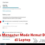 Cara Mengatur Mode Hemat Daya di Laptop