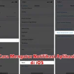 Cara Mengatur Notifikasi Aplikasi di iOS