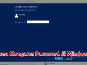 Cara Mengatur Password di Windows