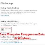 Cara Mengatur Penggunaan Data di Windows