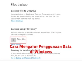 Cara Mengatur Penggunaan Data di Windows