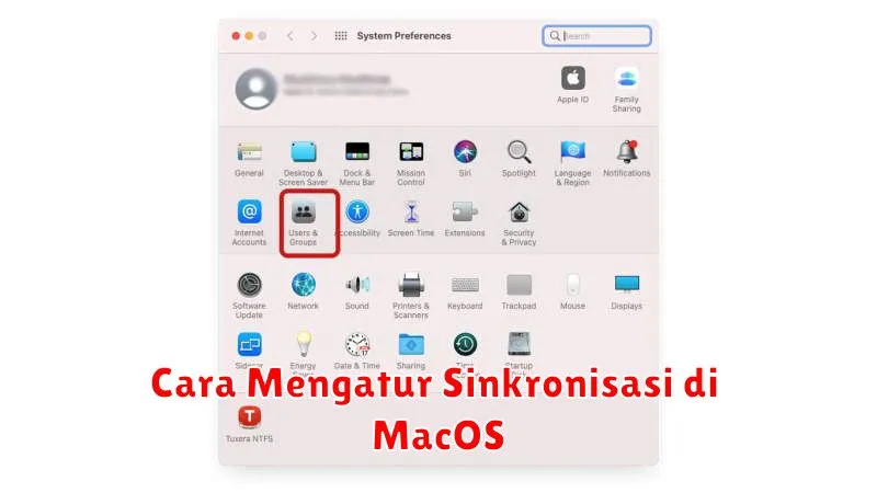 Cara Mengatur Sinkronisasi di MacOS