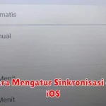 Cara Mengatur Sinkronisasi di iOS