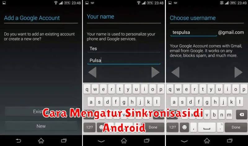 Cara Mengatur Sinkronisasi di Android