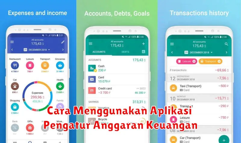 Cara Menggunakan Aplikasi Pengatur Anggaran Keuangan