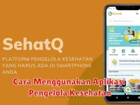 Cara Menggunakan Aplikasi Pengelola Kesehatan