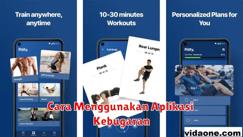 Cara Menggunakan Aplikasi Kebugaran