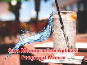 Cara Menggunakan Aplikasi Pengingat Minum