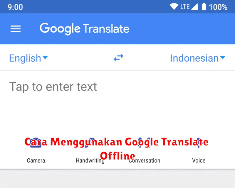 Cara Menggunakan Google Translate Offline