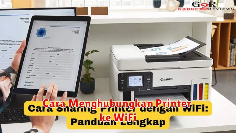 Cara Menghubungkan Printer ke WiFi