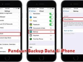 Panduan Backup Data di iPhone