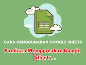 Panduan Menggunakan Google Sheets