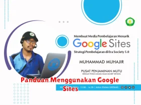 Panduan Menggunakan Google Sites