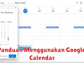 Panduan Menggunakan Google Calendar