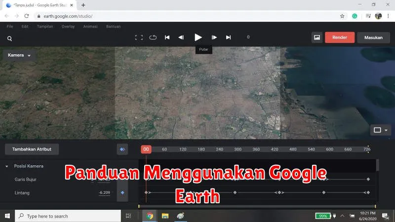 Panduan Menggunakan Google Earth