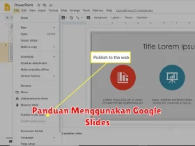 Panduan Menggunakan Google Slides