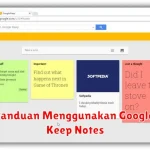 Panduan Menggunakan Google Keep Notes