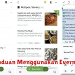 Panduan Menggunakan Evernote