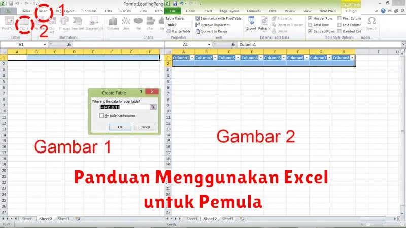 Panduan Menggunakan Excel untuk Pemula