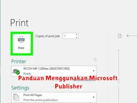 Panduan Menggunakan Microsoft Publisher