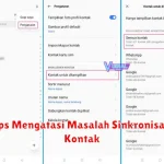 Tips Mengatasi Masalah Sinkronisasi Kontak