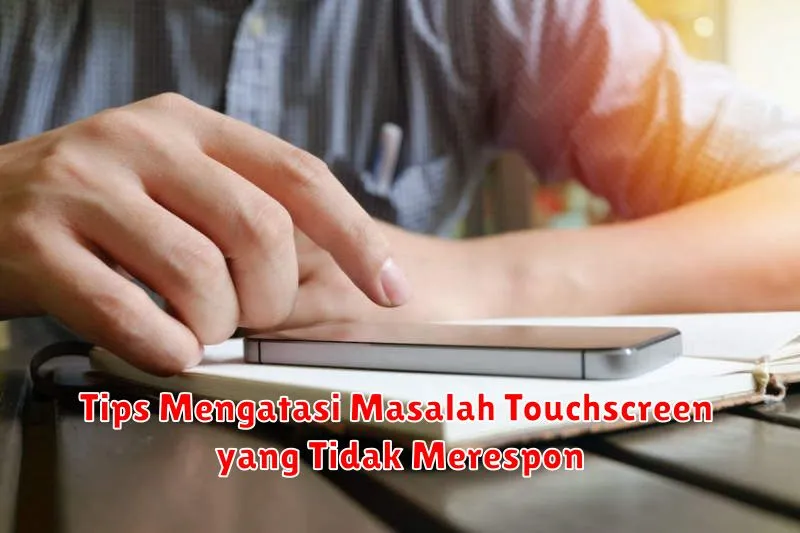 Tips Mengatasi Masalah Touchscreen yang Tidak Merespon