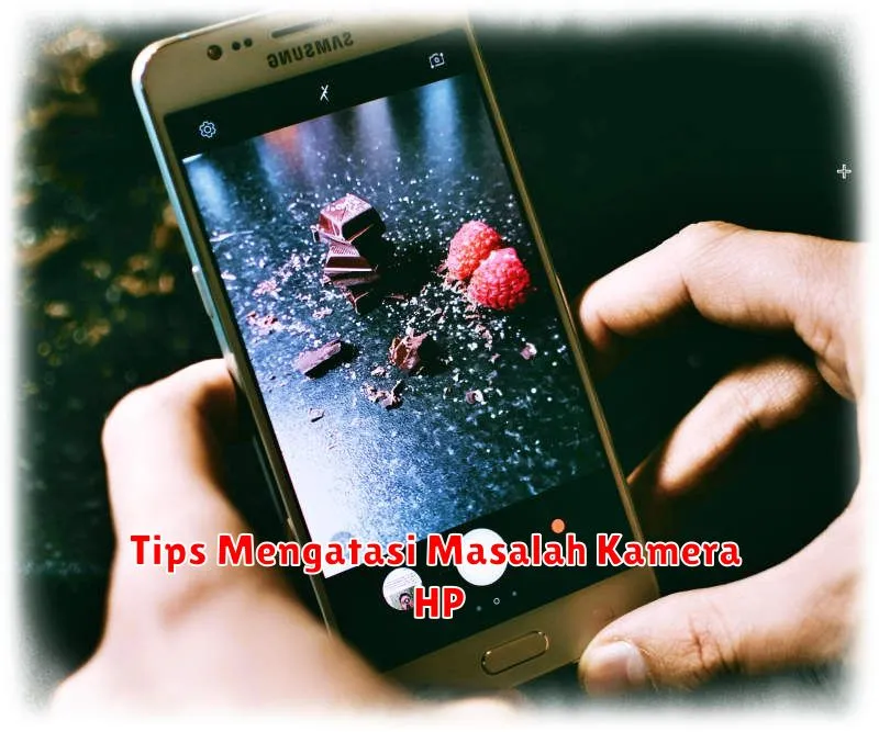 Tips Mengatasi Masalah Kamera HP