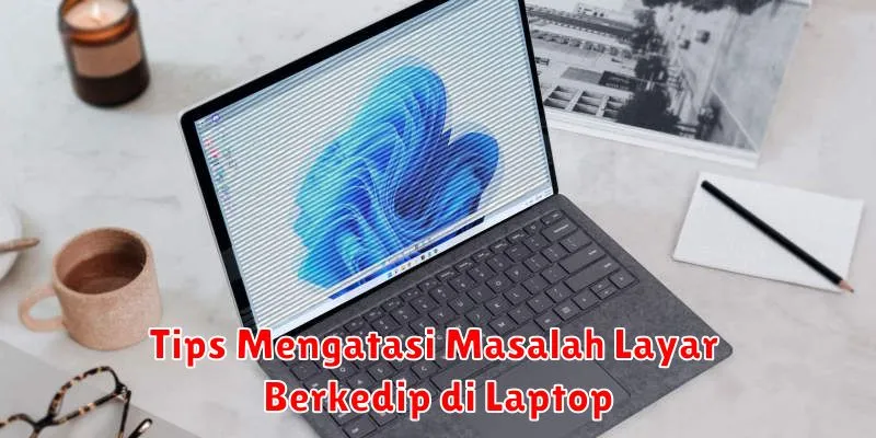 Tips Mengatasi Masalah Layar Berkedip di Laptop